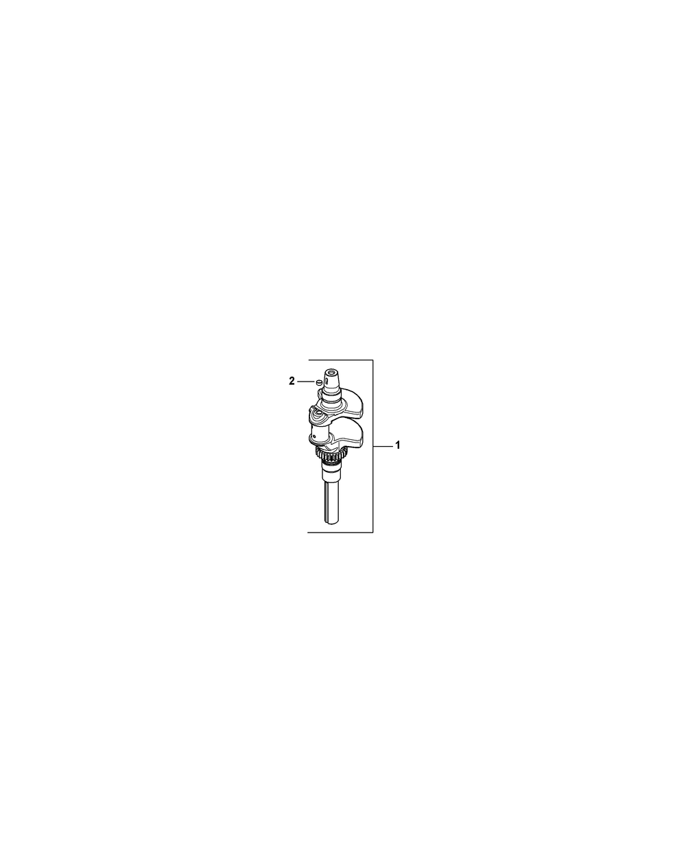 Kohler Cv730-3130 Crankshaft Diagram and Parts List for L48-KH (53AH8CTB050-25HP)(2011) Cub Cadet Lawn Tractor